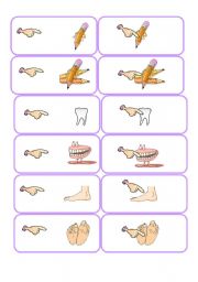 English Worksheet: Demonstratives and (ir)regular plural  - Set 2/4