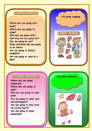 English Worksheet: GOING TO