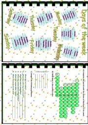 English Worksheet: Days of the week