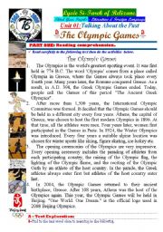 Talking About The Past. The Olympic Games. (Author-Bouabdellah) 03-08-2009