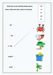 Initial consonant blends
