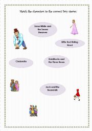 English worksheet: Fairy Tales