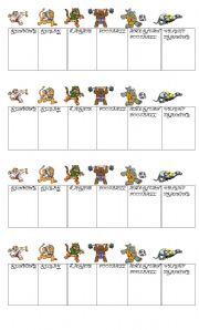 English worksheet: sports