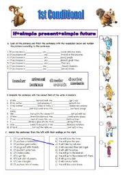 English Worksheet: 1st Conditional (21.08.09)