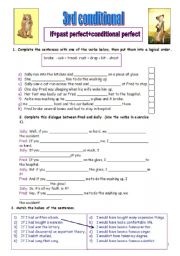 English Worksheet: 3rd Conditional (21.08.09)