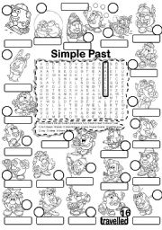 SIMPLE PAST WORDSEARCH