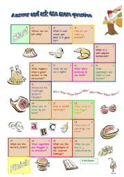English Worksheet: BoardGame-Catering I.
