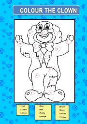 COLOUR THE CLOWN