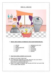 English Worksheet: WHATS A BLENDER USED TO/FOR?