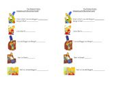 English worksheet: The Simpson family worksheet