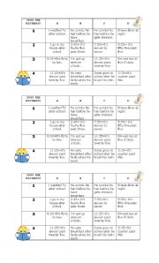 Spot the mistakes-Game-like activity for revision