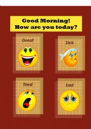 English Worksheet: Morning Greetings