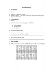 English Worksheet: ICE AGE (scenes 1-5)