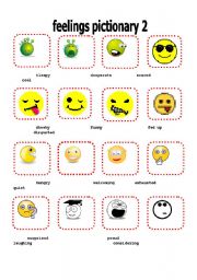 English Worksheet: feelings 2