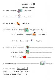 English worksheet: activity