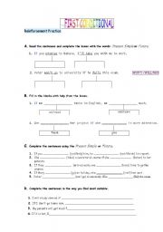 English Worksheet: First Conditional