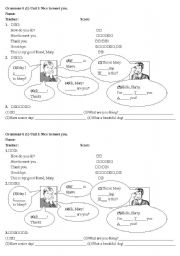 English Worksheet: How are you?