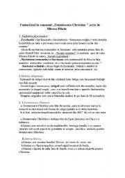 English worksheet: Miss Christina ,by Mircea Eliade