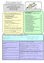 English Worksheet: The passive voice - worksheet