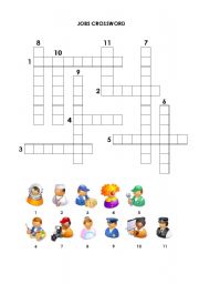 Jobs - crossword