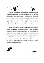English worksheet: Halloween- Part 2