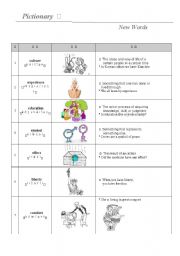 English worksheet: Basic Words (1)