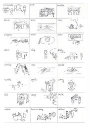 English Worksheet: English Verbs in Pictures - part 25 out of 25 - 