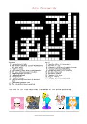 Jobs & Professions Crosswords