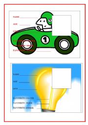 English worksheet: Basic Profiles