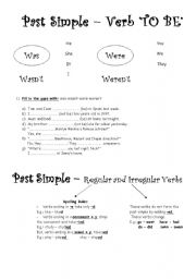 English Worksheet: Past Simple!