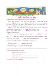 English Worksheet: the simple past (irregular verbs)