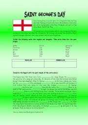 English Worksheet: Saint Georges Day