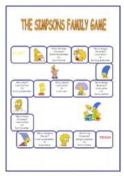 The Simpson Family Game