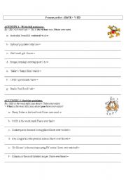 English Worksheet: PRESENT PERFECT with EVER and using the superlatives