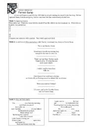 English Worksheet: Forrest Gump Worksheet