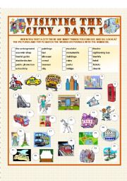 English Worksheet: Visiting the City - Part 1