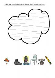 English worksheet: nouns