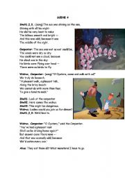 English Worksheet: PLAY -ALICE in WONDERLAND Part2