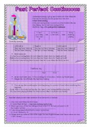 English Worksheet: Past perfect continuous