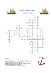 English Worksheet: NAVAL VOCABULARY - SHIP