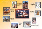 English Worksheet: A TRIP TO THE GRAND CANYON 3/3