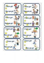 English Worksheet: JOBS/PROFESSIONS chain game PART 1 of 3