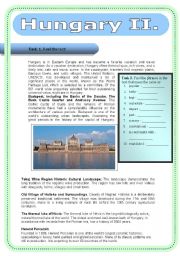 English Worksheet: Hungary II.