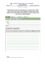 E-mail writing