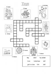 Toys Crossword