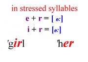 English worksheet: the pronunciation of letter  pattern 