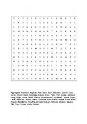 English Worksheet: wordsearch