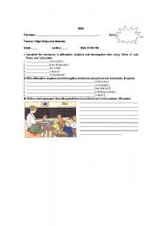 English worksheet: ENGLISH QUIZ