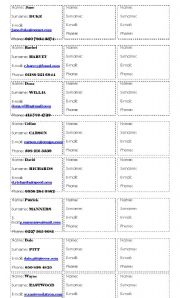 English worksheet: personal information