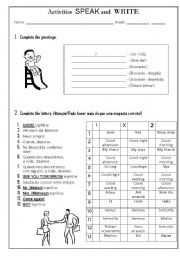 English Worksheet: Greetings